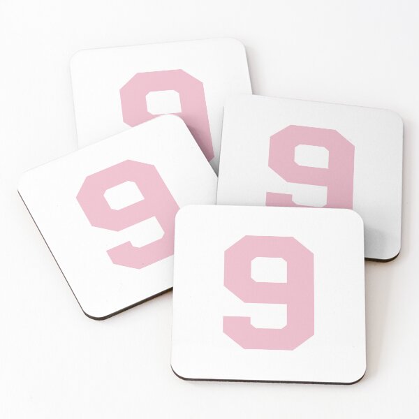 Item preview, Number 9, Pink nine, Sports number 9 designed and sold by TheCultStuff.