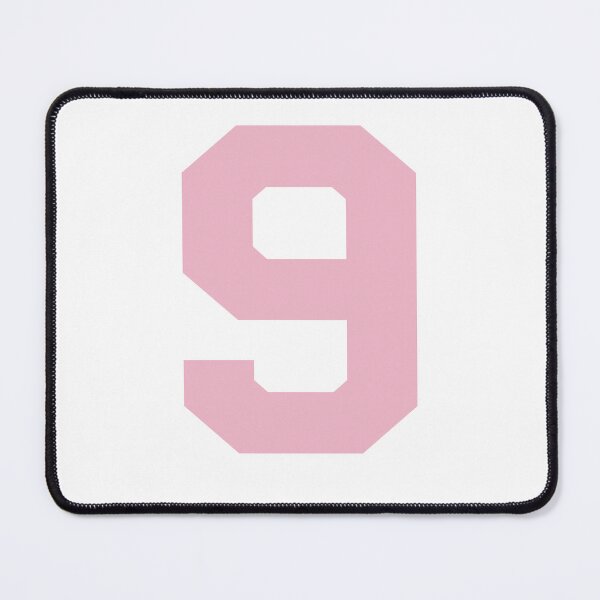 Item preview, Number 9, Pink nine, Sports number 9 designed and sold by TheCultStuff.