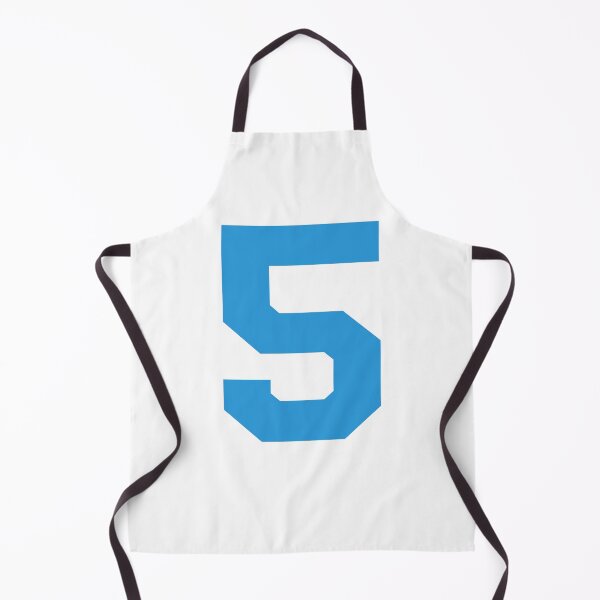 Item preview, Number 5, Blue five, Sports number 5 designed and sold by TheCultStuff.