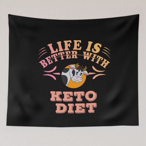 Item preview, Life Is Better With Keto Diet, Low Carb Meat Lover designed and sold by doctors-apparel.