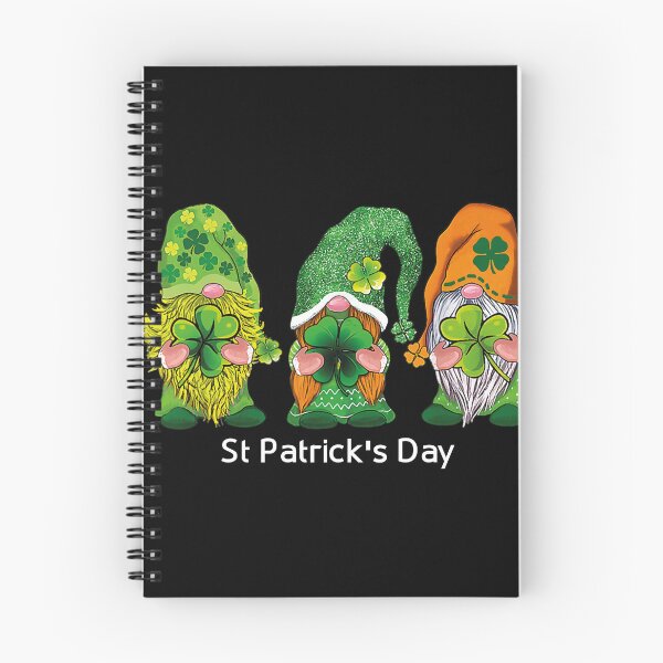 Item preview, St Patrick's Day Three Gnomes Shamrock designed and sold by JenniaStore.