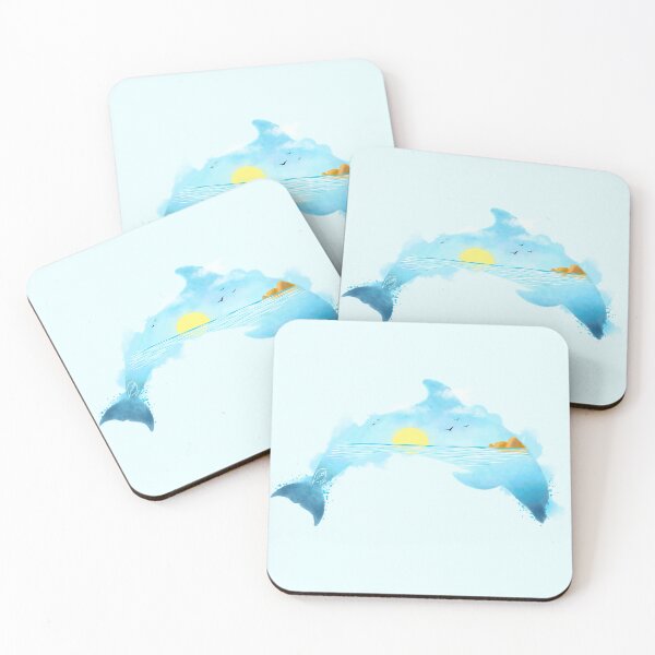 Item preview, Dolphin Sunrise designed and sold by LucyGraphics.