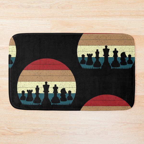 Item preview, retro sunset chess designed and sold by JaMatt1983.