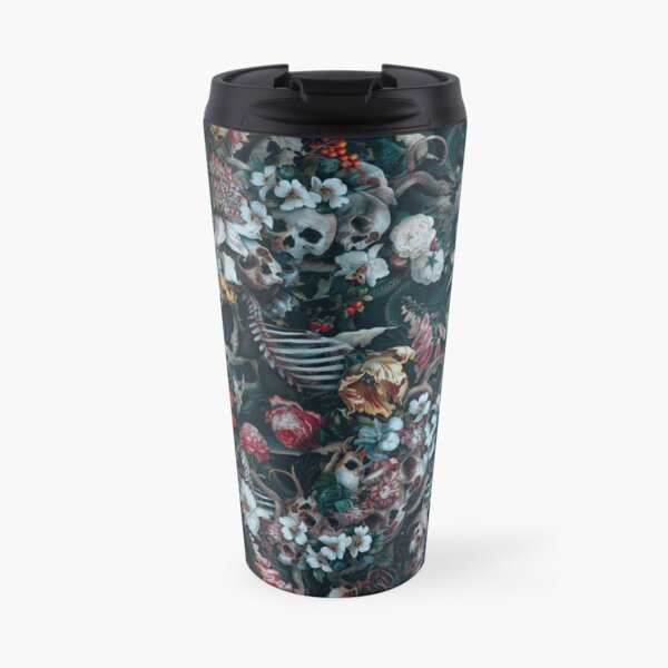 Skull and Snakes VIII Travel Coffee Mug