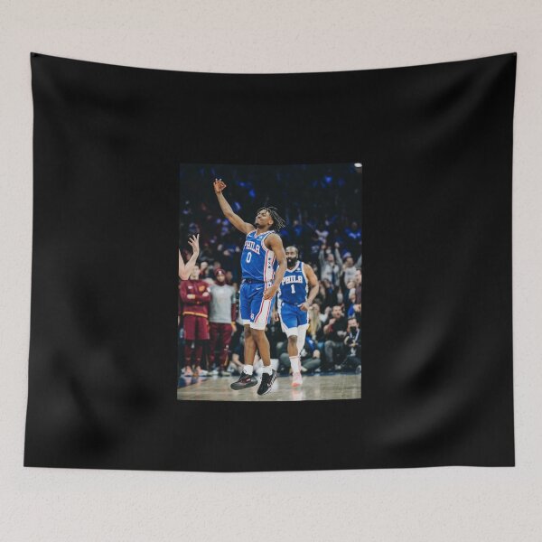 Item preview, Tyrese Maxey 0 Celebrate Three Points Classic designed and sold by ShirleyL2.