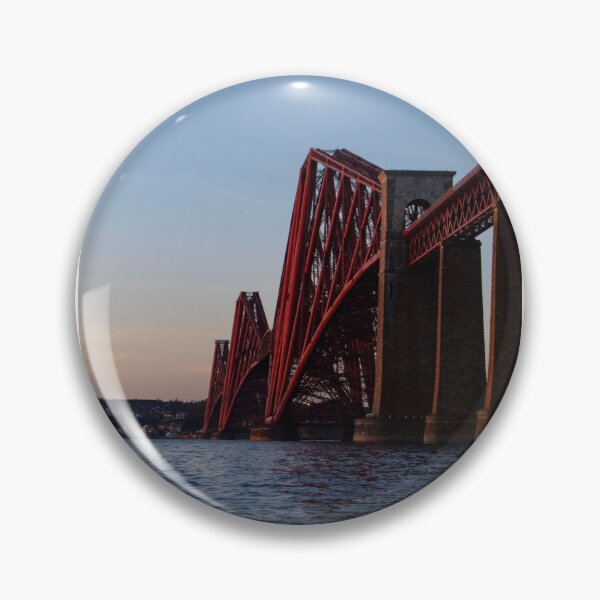 Item preview, South Queensferry Red Rail Bridge designed and sold by LarasSkulls.