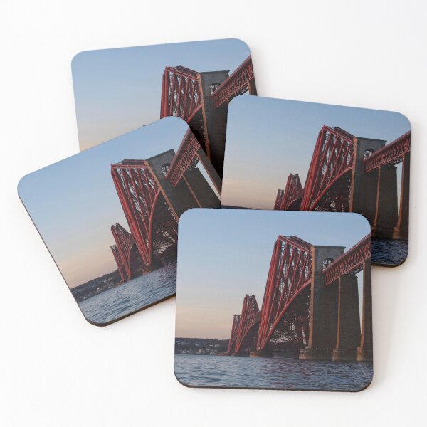Item preview, South Queensferry Red Rail Bridge designed and sold by LarasSkulls.
