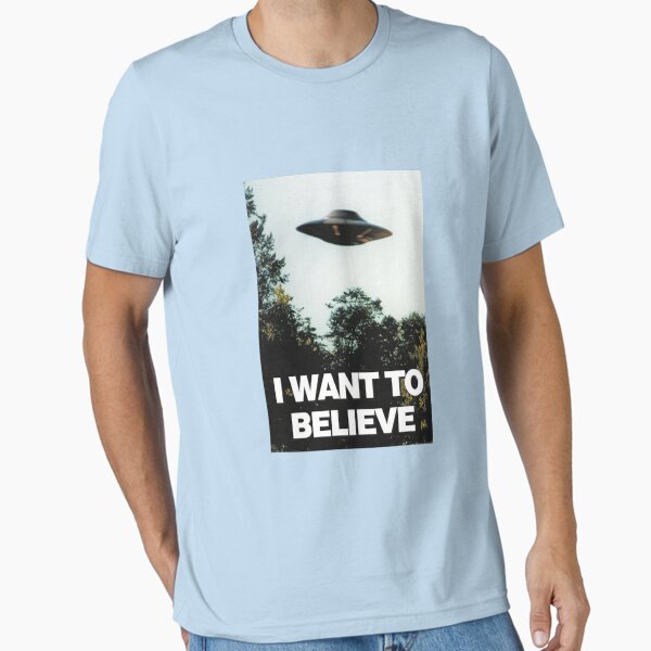 Item preview, I Want To Believe Essential T-Shirt designed and sold by SuleymanKocam.