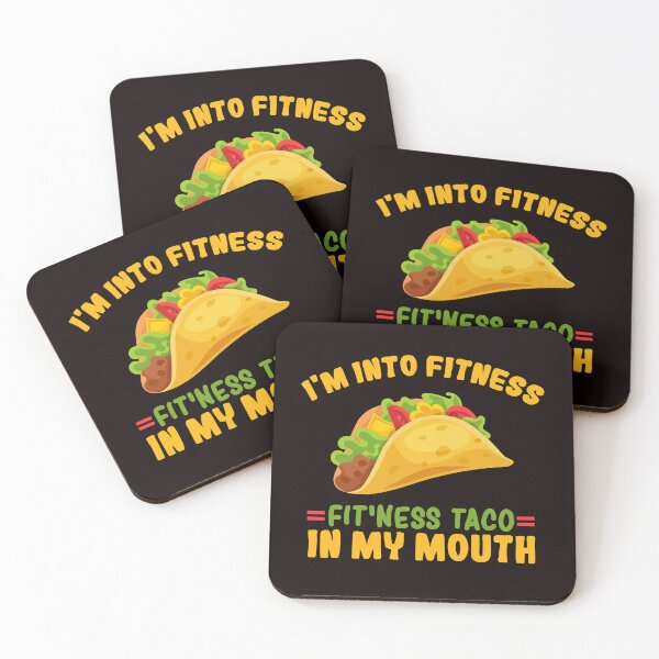 Item preview, I'm Into Fitness Fitness Taco In My Mouth Gym Idea designed and sold by Love is beautiful. .