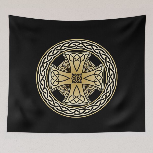 Item preview,  Viking Shield, Celtic Cross, Norse Art designed and sold by OliviaGbyKyro.