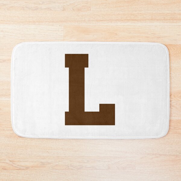 Item preview, Alphabet, Brown L, Sports letter L designed and sold by TheCultStuff.