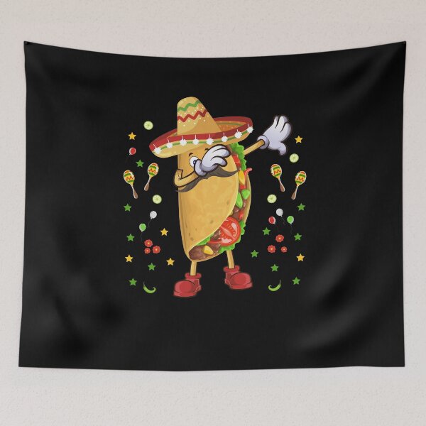 Item preview, Dabbing Taco Funny Cinco de Mayo Mexican Food Lover designed and sold by ZiesMerch.