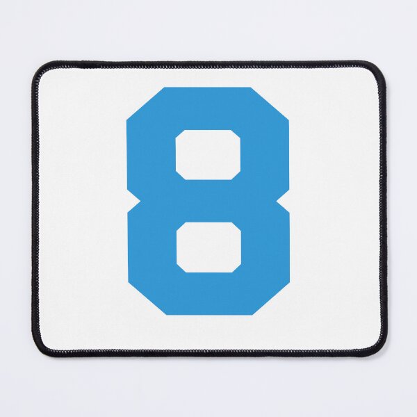 Item preview, Number 8, Blue eight, Sports number 8 designed and sold by TheCultStuff.
