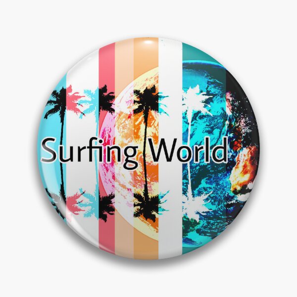 Item preview, Surfing World designed and sold by SerafinDesign.