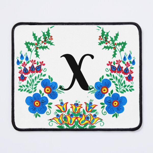 Item preview, letra X con flores designed and sold by Elyora.