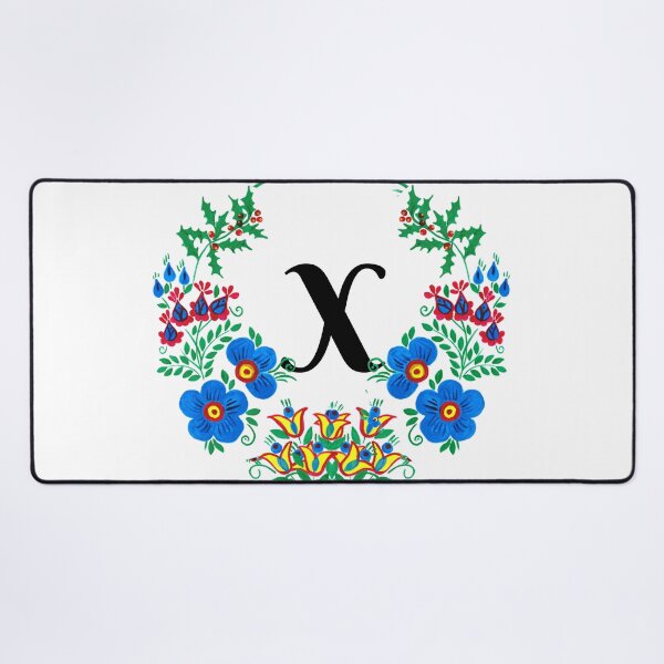 Item preview, letra X con flores designed and sold by Elyora.