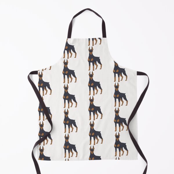 Item preview, Cute doberman dog cartoon illustration designed and sold by Yarafantasyart.