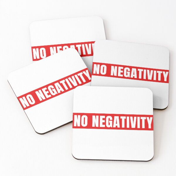 Item preview, NO NEGATIVITY  designed and sold by KingsManKind.