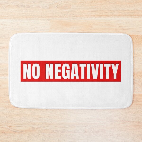 Item preview, NO NEGATIVITY designed and sold by KingsManKind.