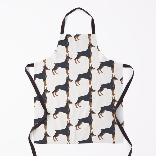 Item preview, Cute doberman dog cartoon illustration designed and sold by Yarafantasyart.