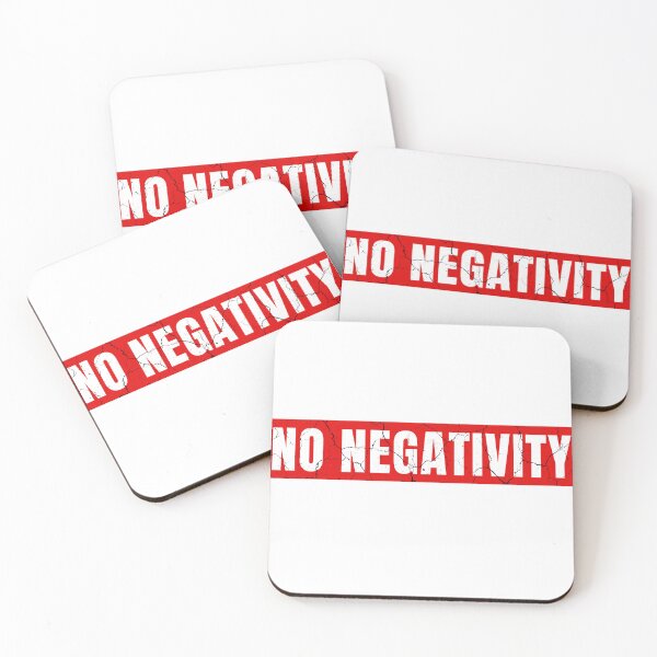 Item preview, NO NEGATIVITY distressed  designed and sold by KingsManKind.
