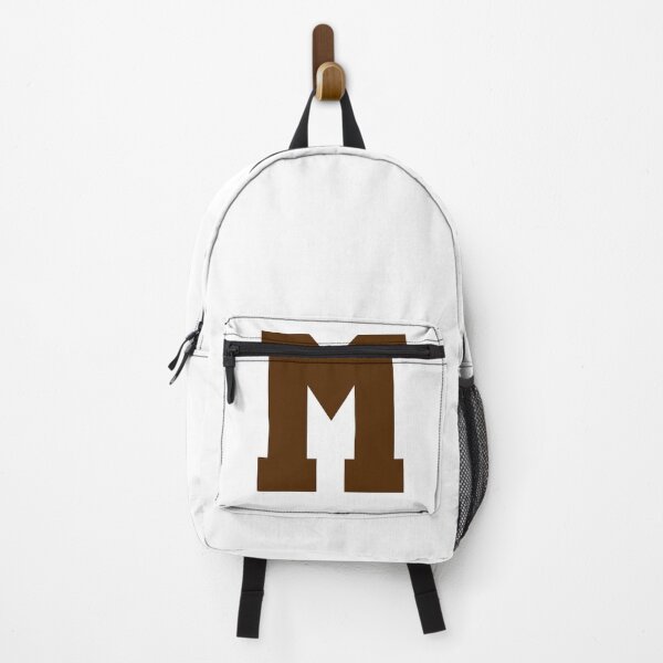 Item preview, Alphabet, Brown M, Sports letter M designed and sold by TheCultStuff.