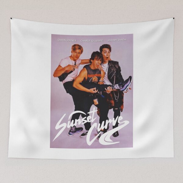 Item preview, Sunset Curve  band poster Classic . designed and sold by sclonemagic.