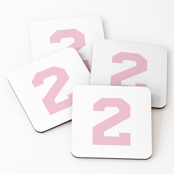 Item preview, Number 2, Pink two, Sports number 2 designed and sold by TheCultStuff.