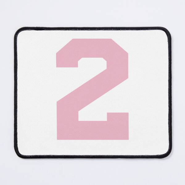 Item preview, Number 2, Pink two, Sports number 2 designed and sold by TheCultStuff.