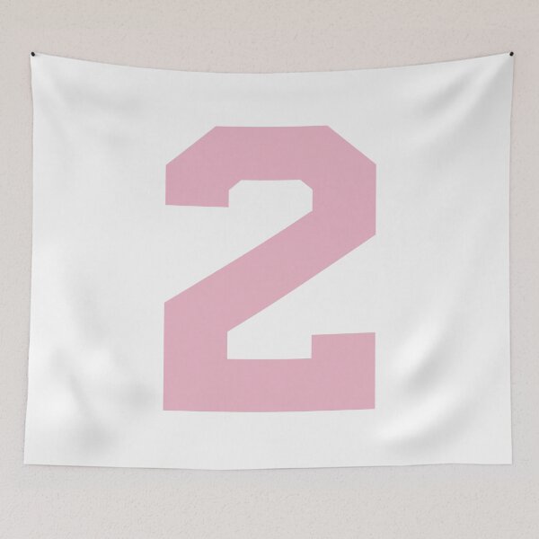 Item preview, Number 2, Pink two, Sports number 2 designed and sold by TheCultStuff.