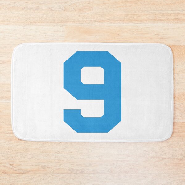 Item preview, Number 9, Blue nine, Sports number 9 designed and sold by TheCultStuff.