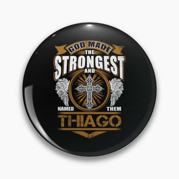 Item preview, Thiago Name T Shirt - God Found Strongest And Named Them Thiago Gift Item Tee designed and sold by rolandchel.