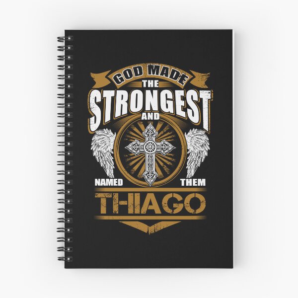 Item preview, Thiago Name T Shirt - God Found Strongest And Named Them Thiago Gift Item Tee designed and sold by rolandchel.