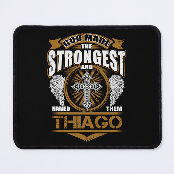 Item preview, Thiago Name T Shirt - God Found Strongest And Named Them Thiago Gift Item Tee designed and sold by rolandchel.