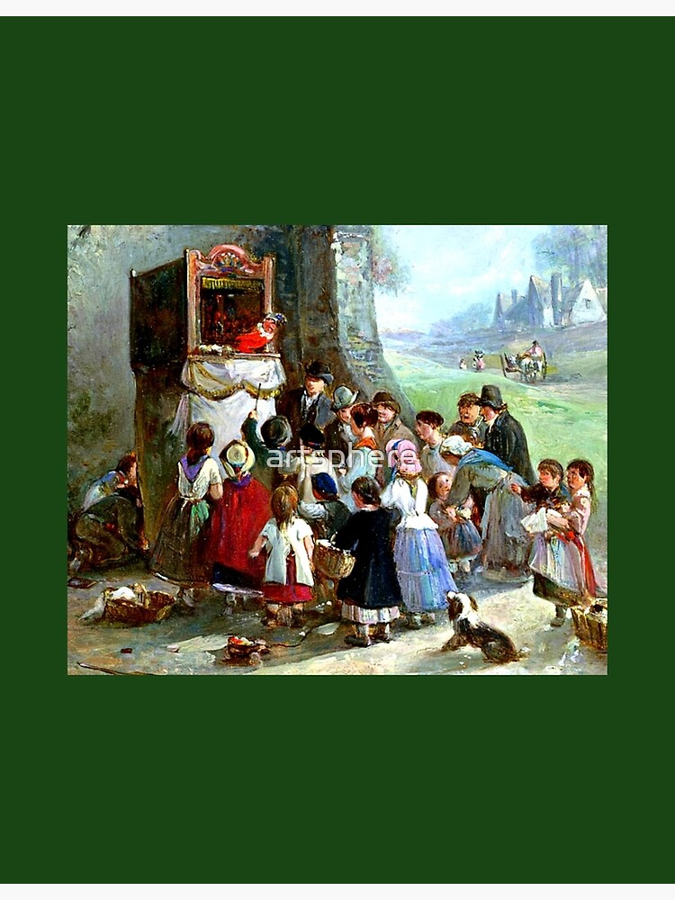 "Punch and Judy Puppet Show" Poster for Sale by artsphere Redbubble