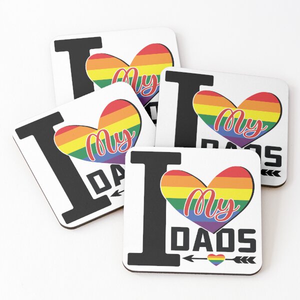 Item preview, I Love My (Gay) Dads  - Gay Pride designed and sold by MauveMoves.