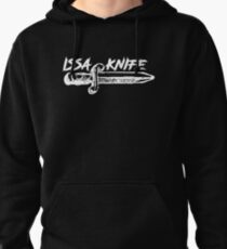 ISSA KNIFE - 21 SAVAGE (white) Pullover Hoodie