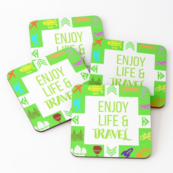 Item preview, Enjoy Life & Travel designed and sold by dludesign.