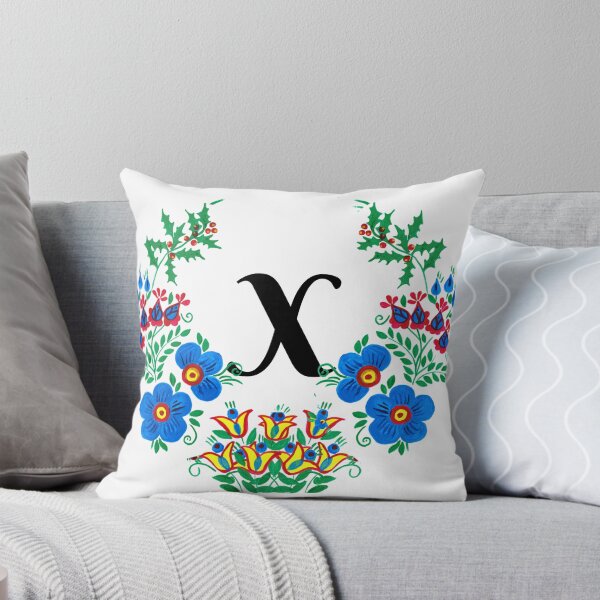Item preview, letra X con flores designed and sold by Elyora.