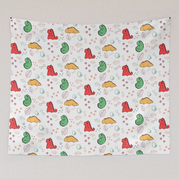 Item preview, Dinosaur pattern designed and sold by SerenaVisualArt.