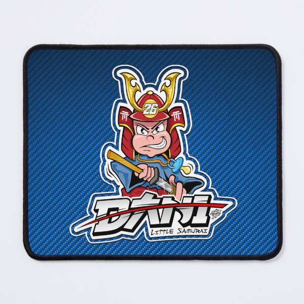 Item preview, Little-Samurai-Dani-Pedrosa-26-Legend-Moto-GP-Logo designed and sold by Yeobinnie.