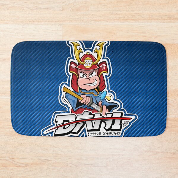 Item preview, Little-Samurai-Dani-Pedrosa-26-Legend-Moto-GP-Logo designed and sold by Yeobinnie.