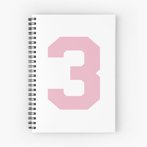 Item preview, Number 3, Pink three, Sports number 3 designed and sold by TheCultStuff.