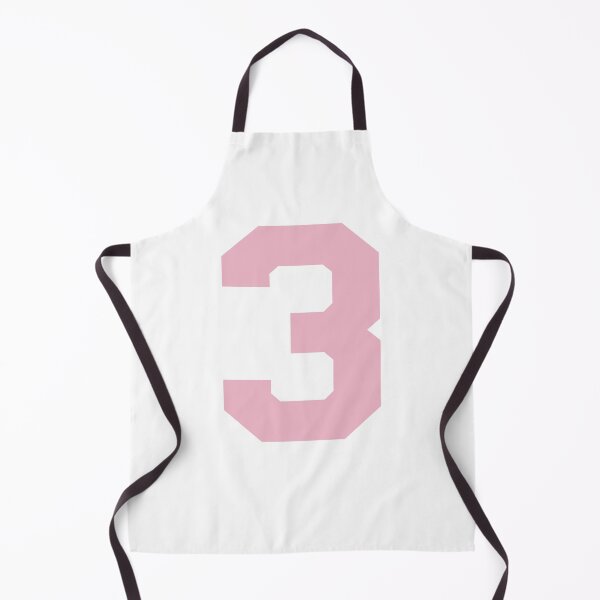 Item preview, Number 3, Pink three, Sports number 3 designed and sold by TheCultStuff.