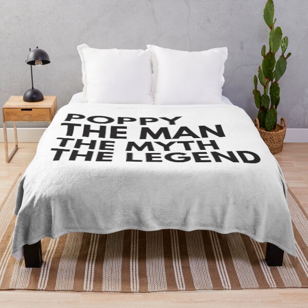 Item preview, Poppy The Man The Myth The Legend father Gift designed and sold by axoniej.