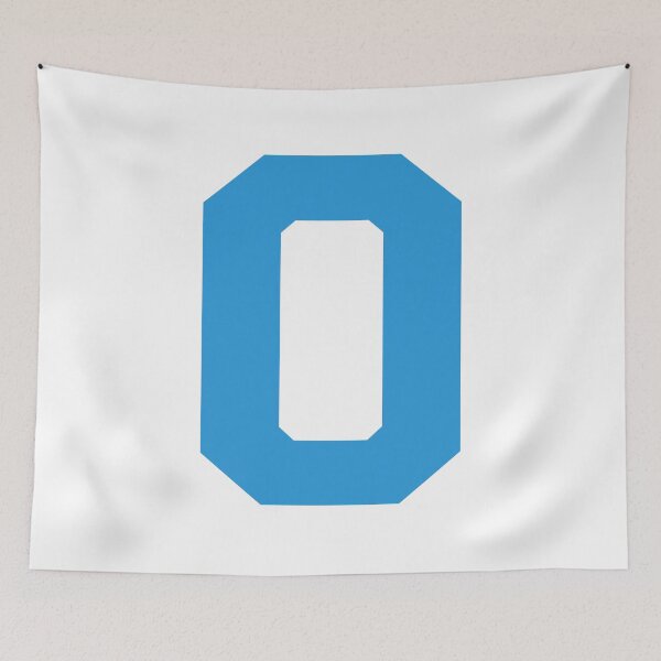 Item preview, Number 0, Blue zero, Sports number 0 designed and sold by TheCultStuff.
