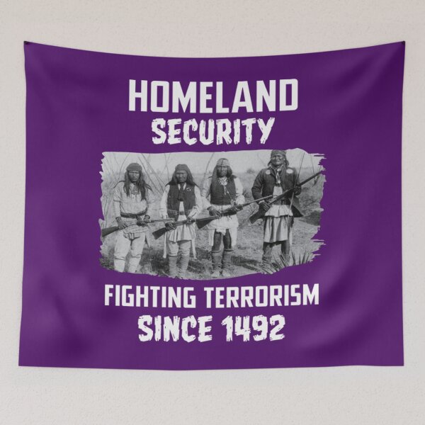 Item preview, Home security fighting terrorism since 1492 designed and sold by SadimaLikise.