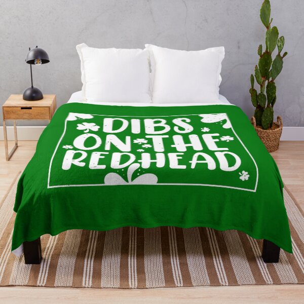 Item preview, Dibs On The Redhead Classic T-shirt for Irish Drinkers St Patricks Day  designed and sold by Achrafilla1.