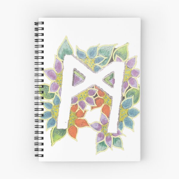 Item preview, Floral "Mannaz" Rune designed and sold by ElsieVirgo91.