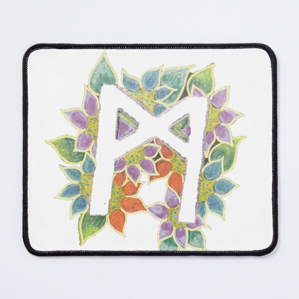 Item preview, Floral "Mannaz" Rune designed and sold by ElsieVirgo91.